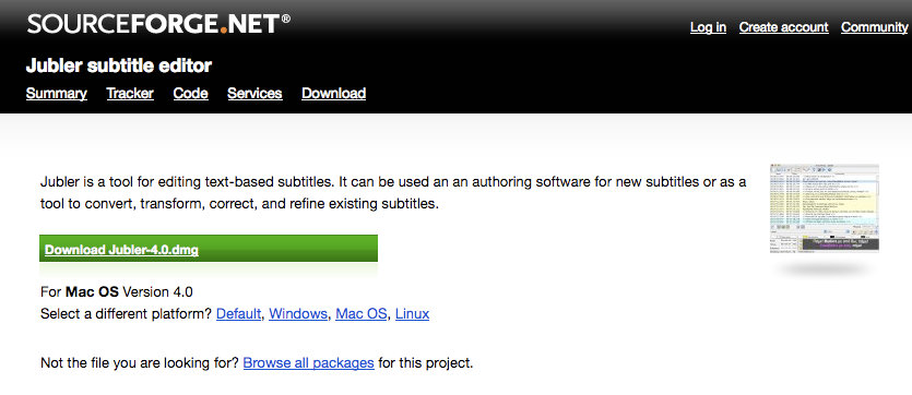 Jubler_SourceForge_Page.png
