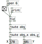 use [route] to isolate the x,y data