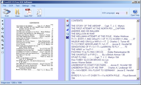 example of plain text document written in digital text